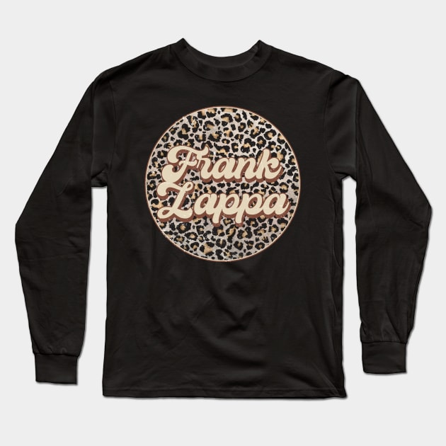 Classic Music Zappa Personalized Name Circle Birthday Long Sleeve T-Shirt by Friday The 13th